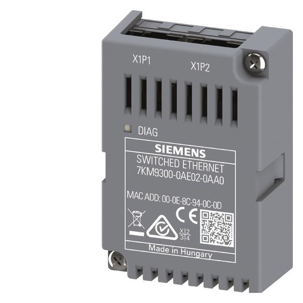 Siemens               7KM9300-0AE02-0AA0 Erweiterungsmodul Switched Ethernet PROF