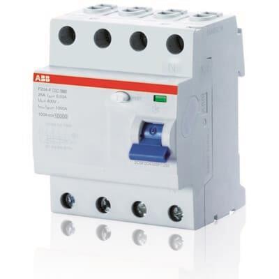 ABB F204 F-40/0,03 FI-     F204F-40/0,03 Schalter 4P, Type F, 40A, 30mA