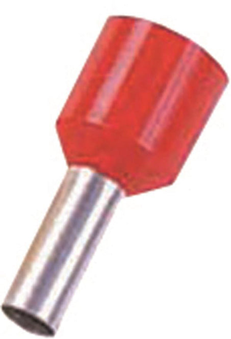 Intercable ICIAE1012K Aderendhülse       kurzschlußsicher 10qmm 12mm verz. rot
