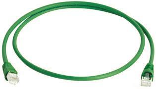 TG Patchkabel S-FTP 10m grün L00005A0028   FS500 MP8 LSZH Cat6A 500MHz Iso EA