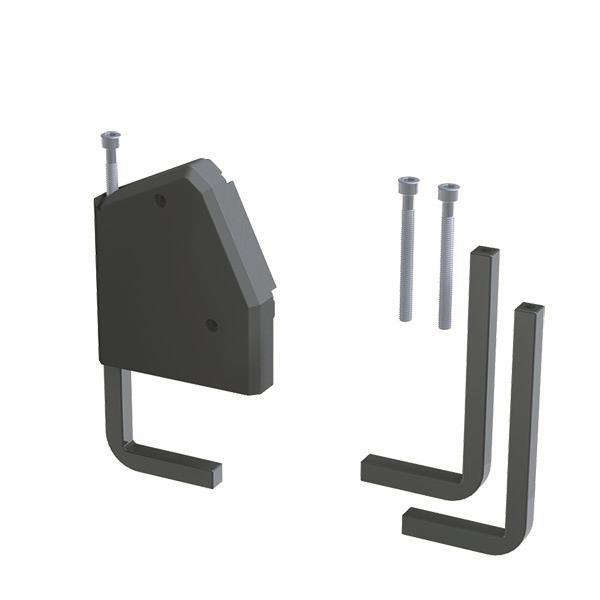 Bachmann Haltewinkel DESK        930.180 bis 80mm f.Tischplattenstärke