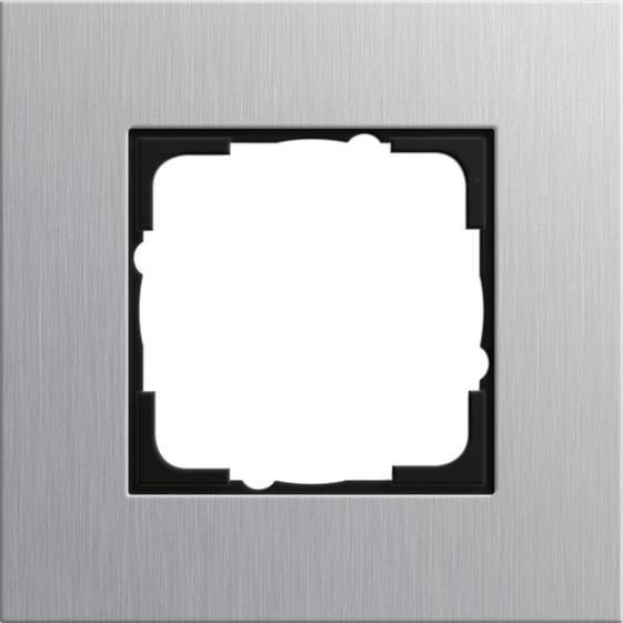 GIRA 021117 Abdeckrahmen 1fach Esprit    Aluminium (eloxiert)