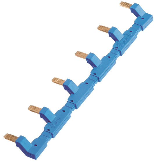 Finder Kammbrücke 6-polig blau           094.56