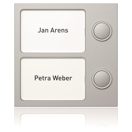 Ritto Portier Tastenmodul        1875220 (2Tasten) silber