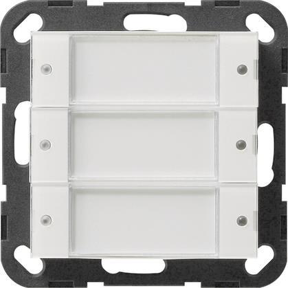 GIRA 2003100 Tastsensor2 3fach 24V       pot.frei BSF System 55 Klar/Reinweiß