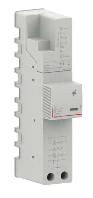 Legrand 412455 Kombiableiter SaS T1+T2   IIMP 7,5kA TT/TNS