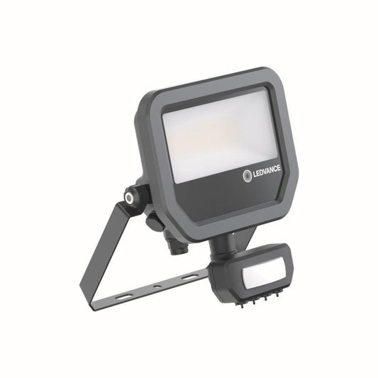 LEDV Flutlichtstr Perf. Sensor schwarz   IP65 11/17W 1465/2200lm 3000K symmetr.
