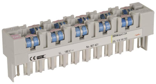 DEHN Bs-Ableiter Dehnrapid LSA    907401     für 10DA DRL 10 B 180 FSD