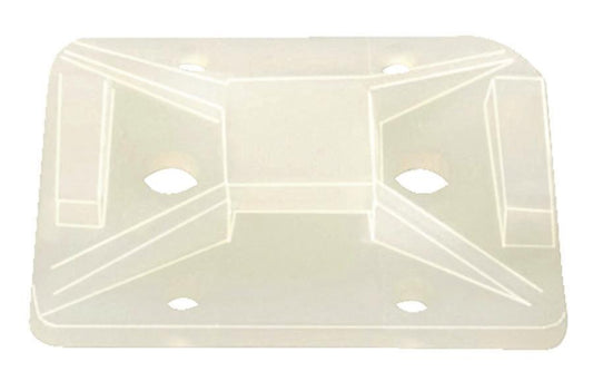 Hellermann TY8G1S-PA66-NA(100)           Klebesockel 32x25mm natur 151-11819