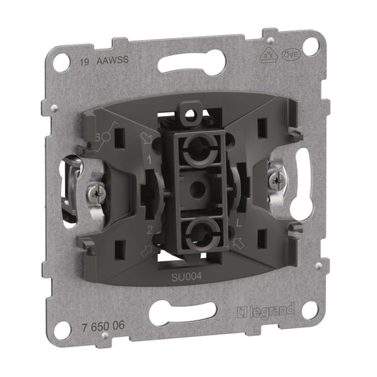 Legrand 765006 SEANO Einsatz             Wechselschalter 10AX Steckklemmen