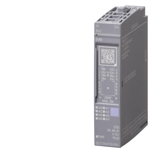 SIEM SIMATIC ET       6ES7134-6FF00-0AA1 200SP, analoges Eingangs-modul, AI 8XU
