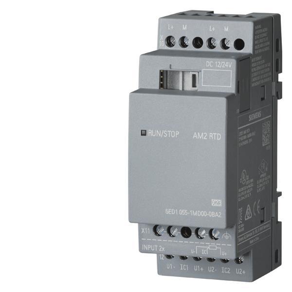 Siemens 6ED10551MD000BA2 LOGO! AM2 RTD   2AE -50..+200Grad/C