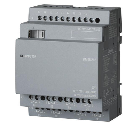 Siemens 6ED10551NB100BA2 LOGO! DM16 24R  Erw.-Mod. 4TE 8DE/8DA LOGO!8