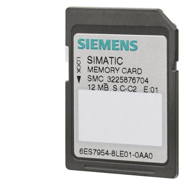 Siemens Memory Card   6ES7954-8LC04-0AA0 f.S7-1x00 CPU/SINAMICS,3 3V Flash 4MB
