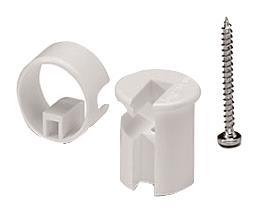 SUH Verteilerblock weiss D=30mm    88420    für Kabel bis 7mm