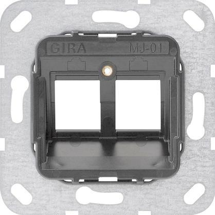 GIRA 560100 Modular Jack MJ-01 2fach     Tragring