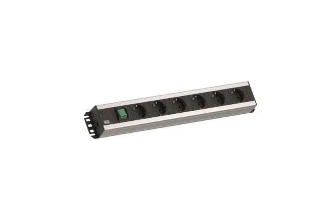Bachmann Handwerkerleiste        300.003 6xSchuko 1xSchalter Strom 2m Schuko