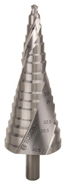 Bosch Stufenbohrer HSS        2608587427 f.M10-M40 10mm 125,5mm 16 Stufen