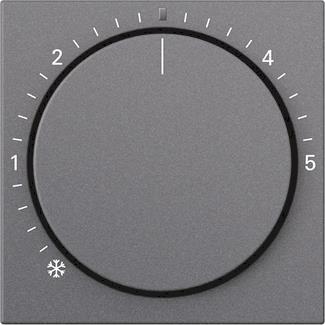GIRA 270228 Abdeckung Raumtemperatur-    regler Kontroll System 55 Anthrazit