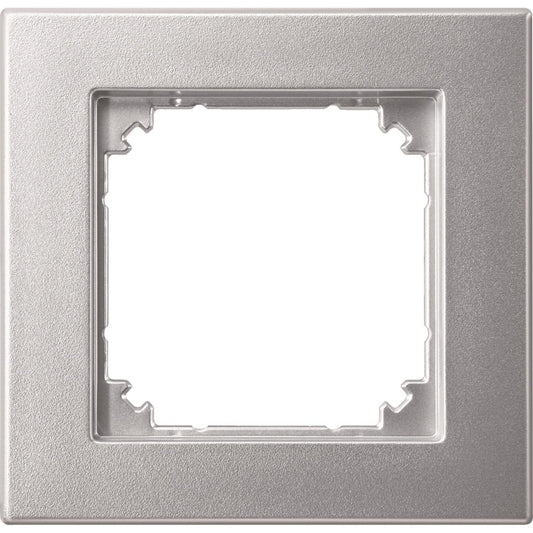 Merten M-PLAN-Rahmen 1fach        486160 aluminium