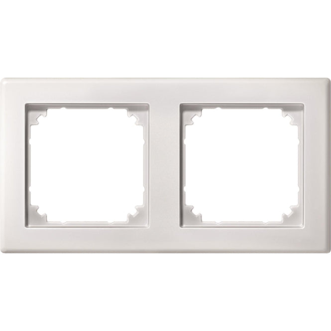 Merten M-SMART-Rahmen 2fach       484219 polarweiß