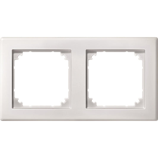 Merten M-SMART-Rahmen 2fach       484219 polarweiß