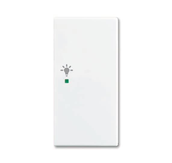 BJ Wippe/R 2-fach Licht      6231-22-914   alpinweiß Busch-free@home Balance SI