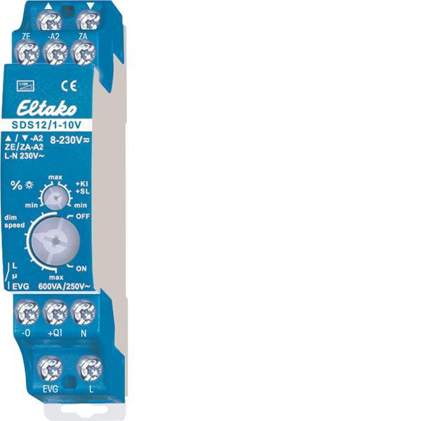 Eltako SDS12/1-10V Steuer-Dimmschalter   (V) für EVG                     21100800
