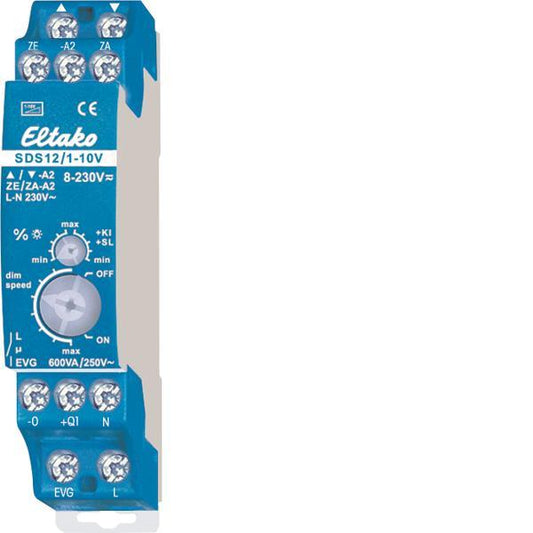 Eltako SDS12/1-10V Steuer-Dimmschalter   (V) für EVG                     21100800