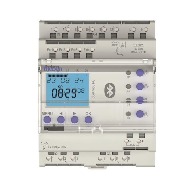 Theben Digitale       TR 644 top3 BLE RC Zeitschaltuhr Jahresprogramm 6440330