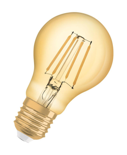 OSR LED AGL 6,5-55W/824 E27 gold            Vintage 1906 725lm      EEK F
