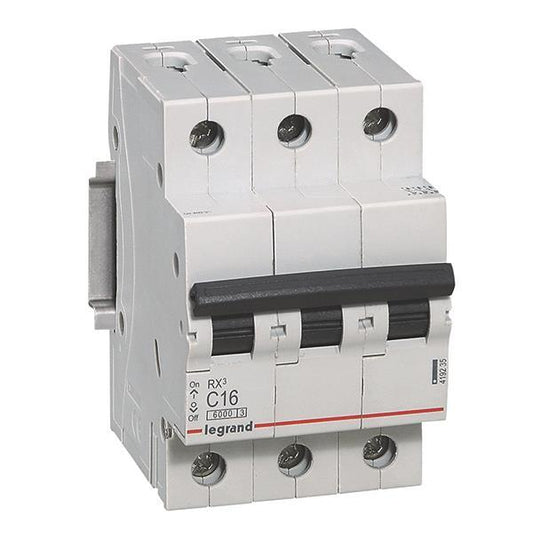 Legrand 419235 RX3 LS-Schalter C 16A     3-polig 6kA 400VAC 3TE