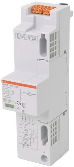 ABB Überspannungschutz Kombiableiter     TYP1/2 OVR ZP+ 3N 7.5-255 TT/TNS
