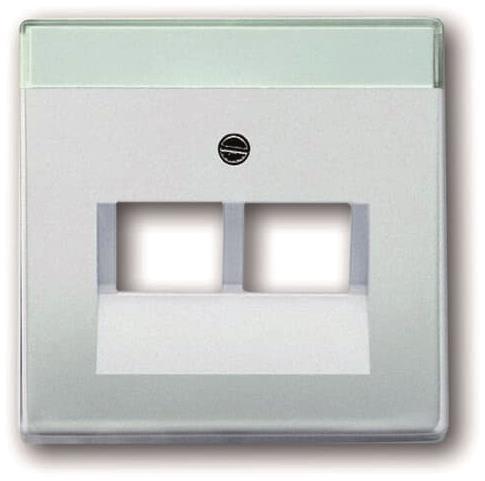 BJ pur edelstahl Abdeckung   1803-02-866   für UAE 2fach Edelstahl