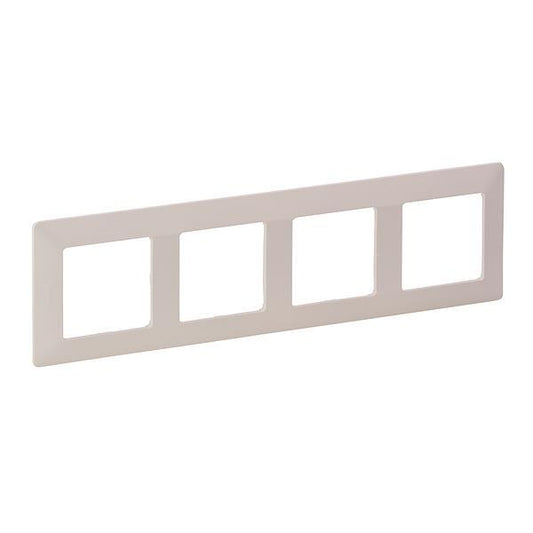 Legrand 754004 Rahmen 4-fach             Valena Life ultraweiß Thermoplast
