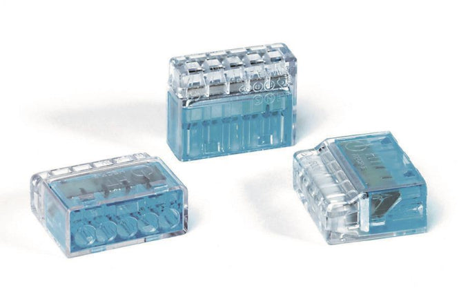 Hellermann HCPM-5-PC-BU/CL Verbindungs-  klemme 5polig blau 148-90039