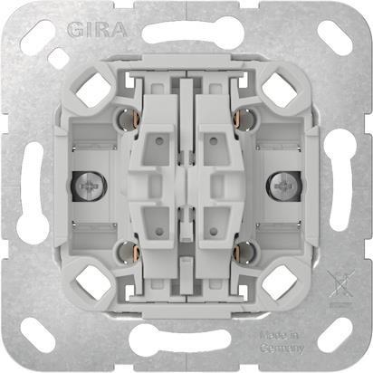 GIRA 314700 Wipptaster 4fach Schließer   Einsatz