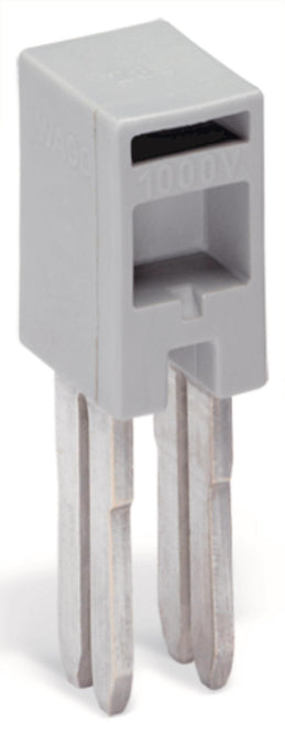 WAGO 285-435 Brücker,isoliert,grau