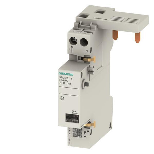 SIEM Brandschutzschalter-Block 5SM6021-2 1-16A 230V für LS und FI/LS-Schalter 1+N