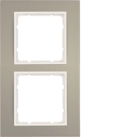 BER B3 Rahmen                   10123904    2fach Aluminium/polarweiss