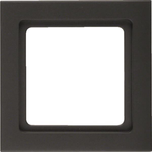 Berker Rahmen Q.3  1-fach       10116096 samt anthrazit,