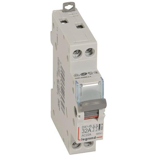 Legrand 406434 DX3 Lasttrennschalter 2p  32A 400VAC Kategorie AC-22A