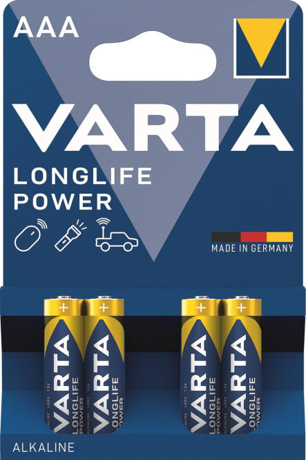 VARTA Longlife Power      04903121414    Blister=4 Micro Alkali LR03