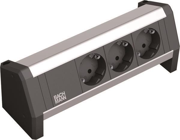 Bachmann DESK 3xSchuko GST18    339.1002