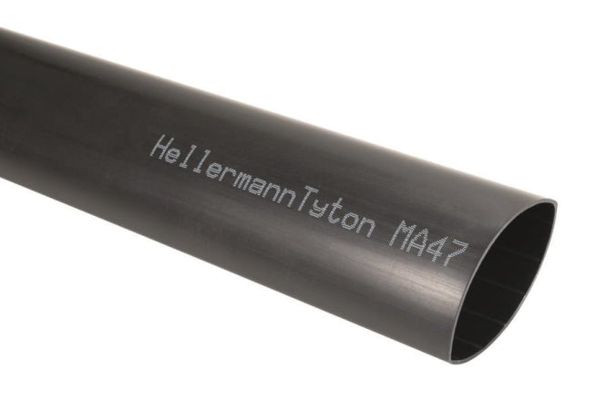 Hellermann MA47-63/19-PO-X-BK 1m         Warmschrumpfschlauch 3,5:1 323-20630