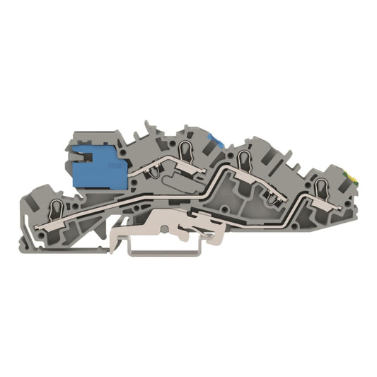 WAGO 2005-7641 Installationsetagen-      klemme,mit N-Trennschlitten,NT/L/PE,grau