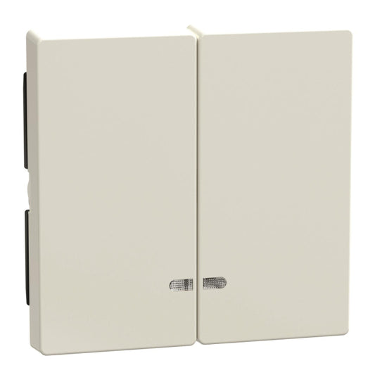 Merten Doppelwippe m.Ko.-   MEG3420-0319 fenster polarweiß glänzend System M