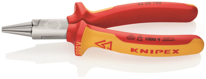Knipex VDE-Rundzange 160mm       2206160