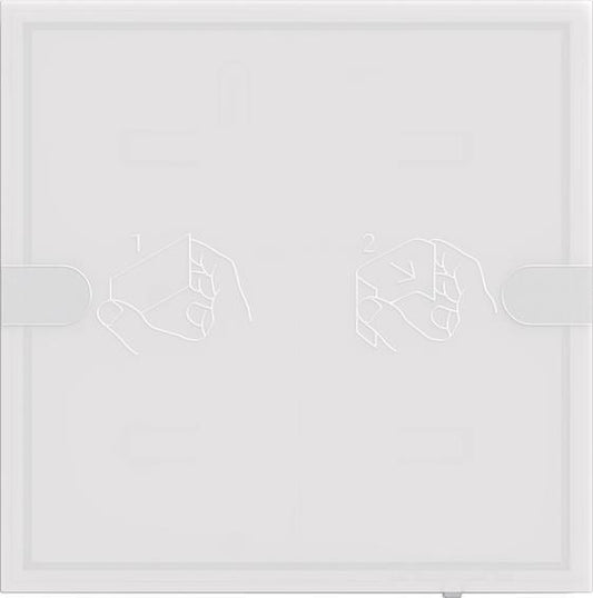 GIRA 5001003 Tastsensor4 Komfort 1fach   OneKNX TS4 Weiß
