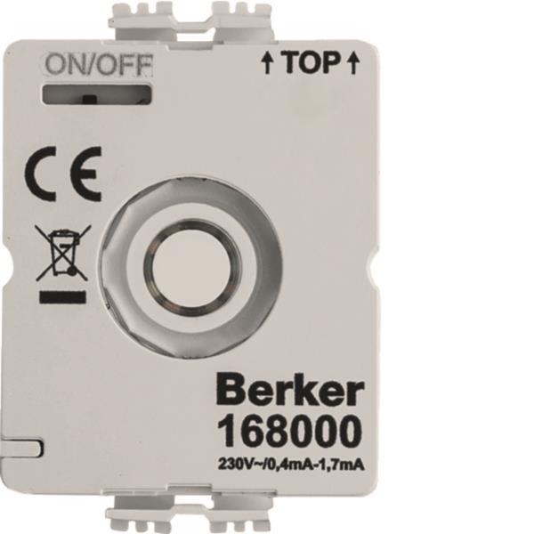 Berker LED-Modul                  168000 Drehschalter,230V,mit N-Leiter